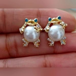 Frog Stud Earrings